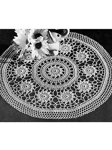 Spin-A-Way Doily #S-895