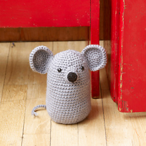 Amigurumi Mouse Doorstop