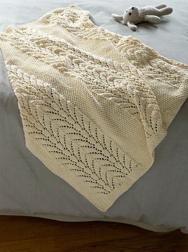 Classic Lace Baby Throw