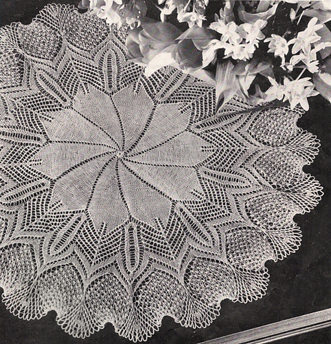 Minaret Doily #S-392