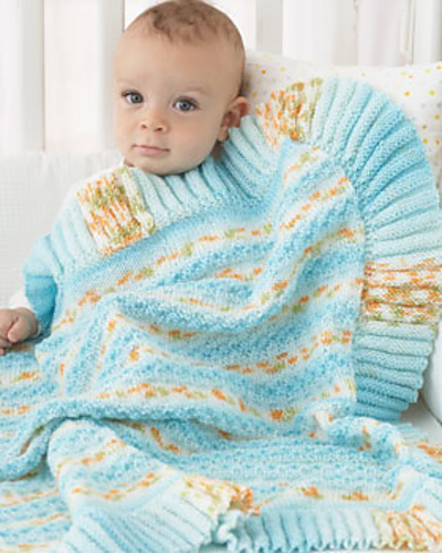 Ruffle Edge Blanket