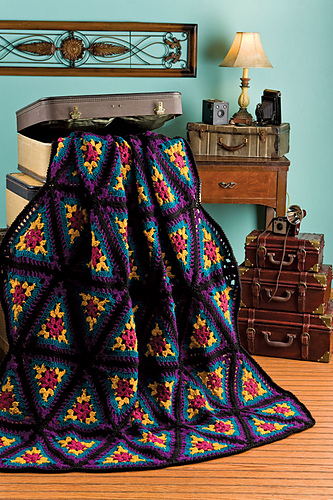 Kaleidoscope Afghan