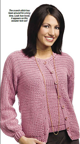Crunch Stitch Twinset