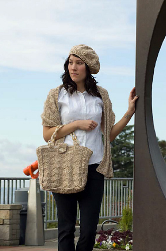 Purse, Hat & Wrap