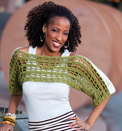 Two-Tone Shrug