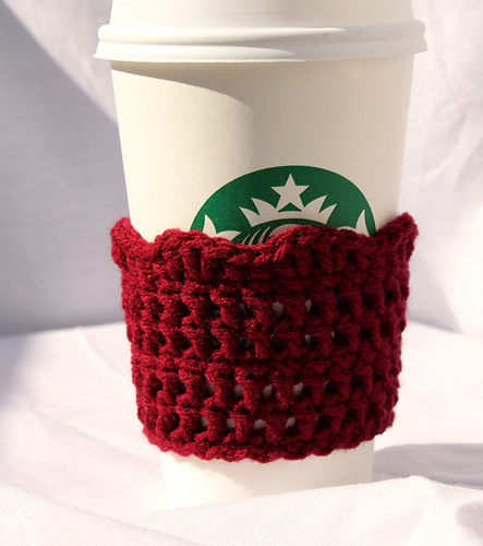 Scalloped Cup Cozy