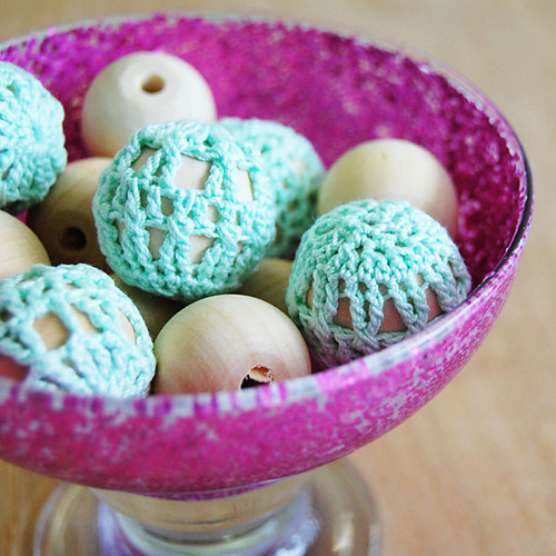 Lacy Crochet Beads
