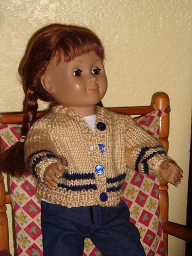 V-Neck Doll Cardigan