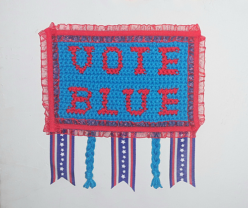 Just Vote Wall Hanging