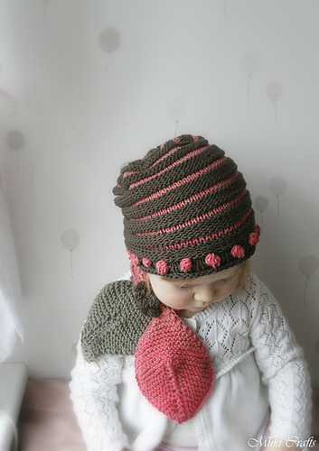 Emma hat and scarf