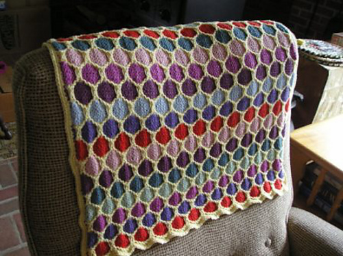 Honeycomb Stroller Blanket