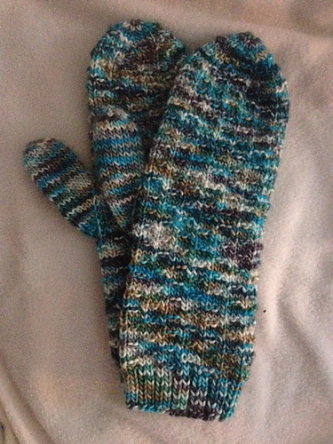 Flicka Fleck Mitten