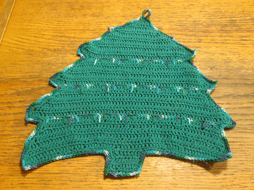 Tree Potholder #5510
