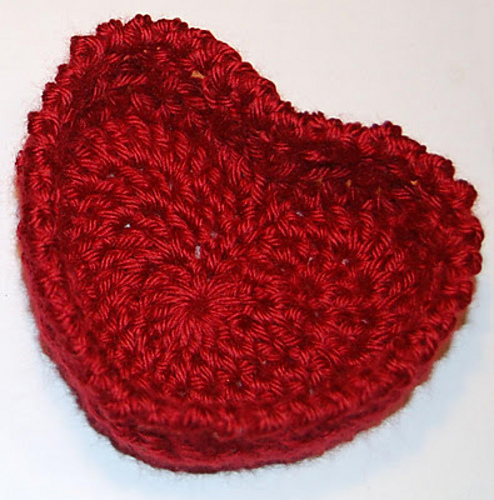 Hugs and Kisses Heart Basket