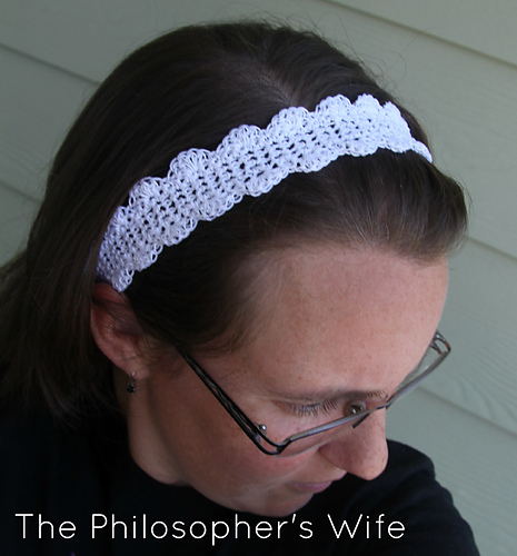 Easy Scalloped Headband