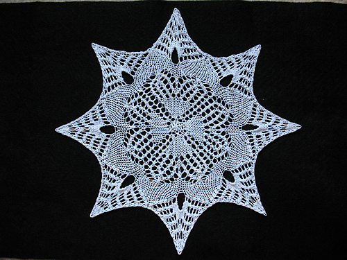 Starry Night Doily #7574