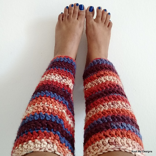 Fall Ombre Legwarmer