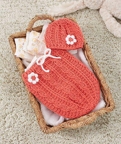 Just Peachie Cocoon Set