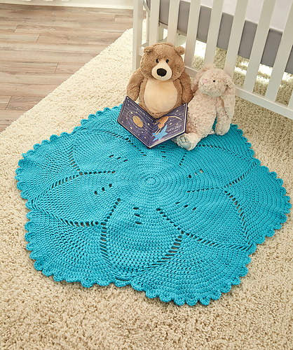Scalloped Baby Blanket