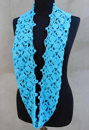 Turquoise Blue Scarf