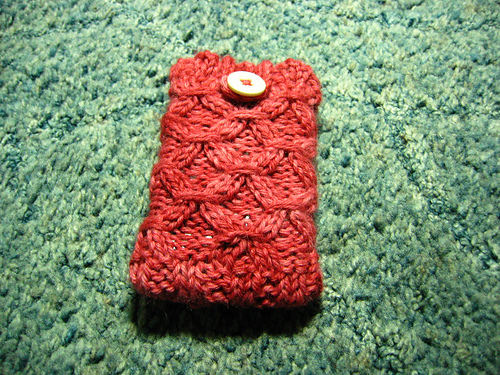 Smocked Smartphone Cozy