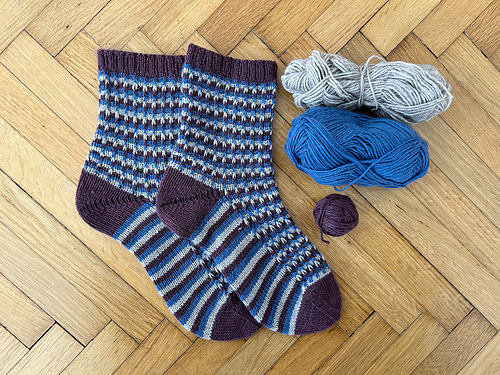Sarahs bunte Restesocken
