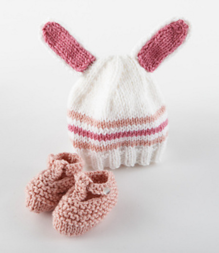 Bunny Hat and Booties