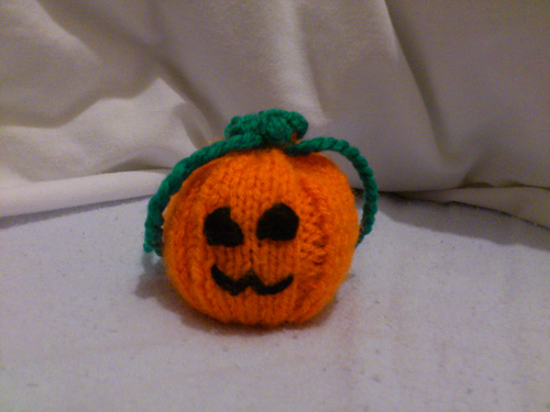 Pumpkin tangerine bag