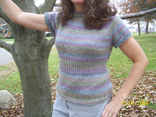Short-Sleeved Sweater