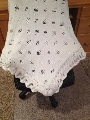The Royal Look Baby Shawl
