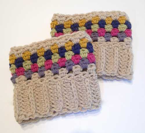 Colorful Boot Cuffs