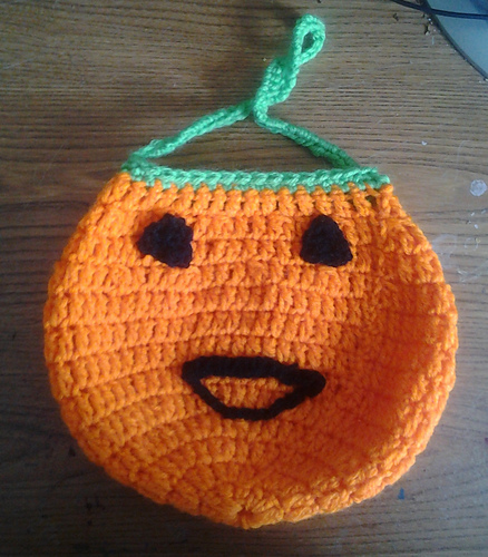 Halloween Pumpkin pouch Bag