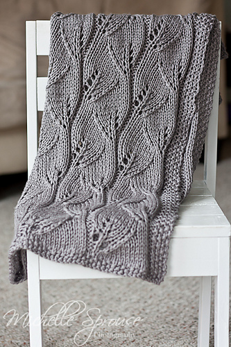 Leafy Baby Blanket