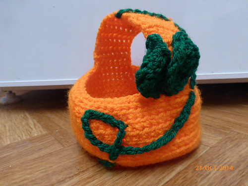 Pumpkin Treat Basket