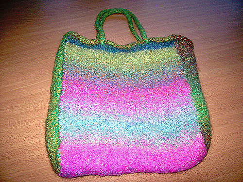 Felted tote