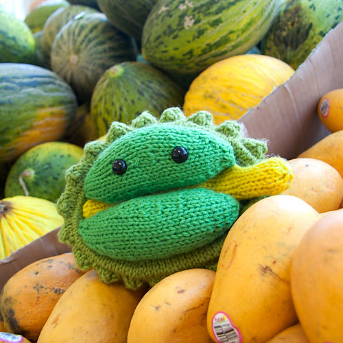Stinky the Durian Amigurumi