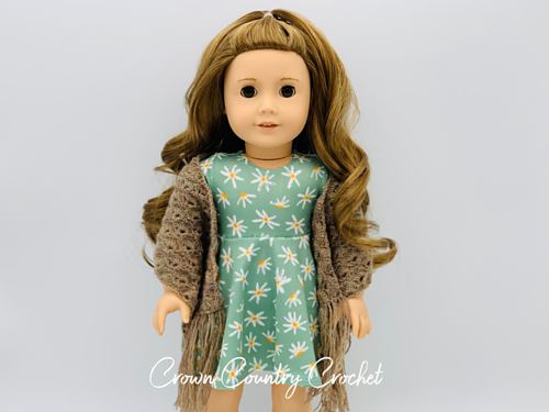 Lacy Shawl for 18" Dolls