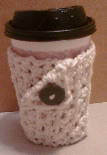 Button Coffee Mug Wrap