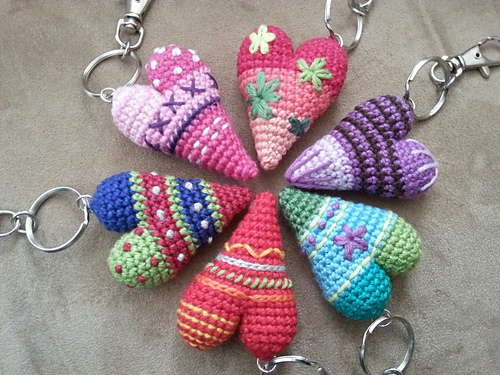 Herz gehäkelt / crochet heart