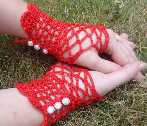 Tea Party Matinee Gloves