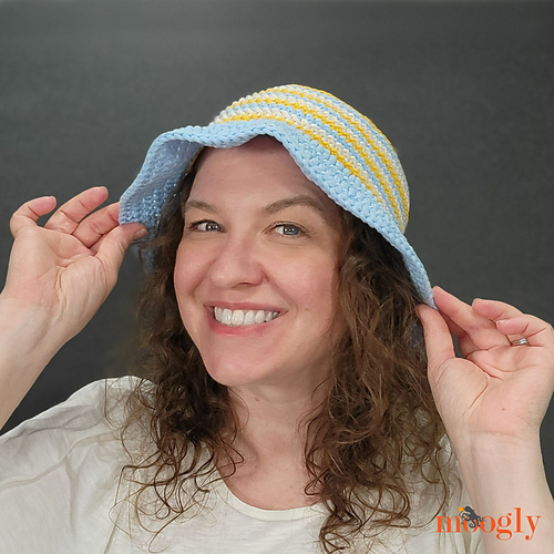 Casual Crochet Bucket Hat