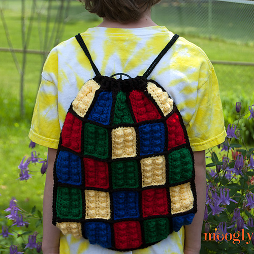 Building Blocks Crochet Backpack