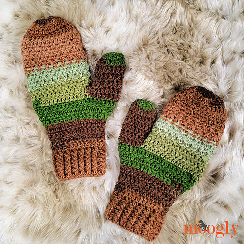 Olivewood Mittens