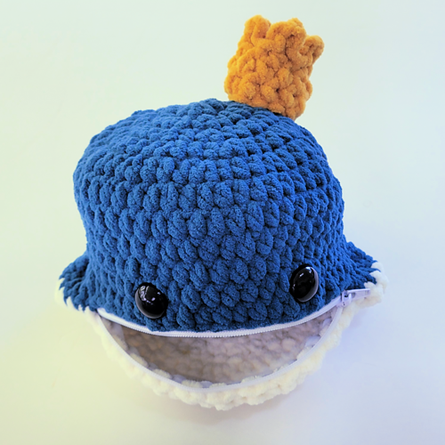 Blue Whale Zipper Pouch
