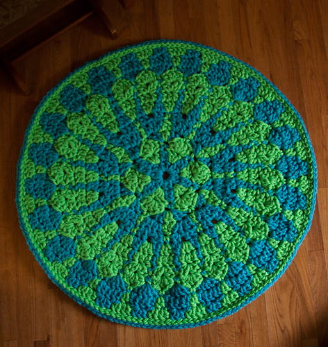 Shocking Mandala Rug