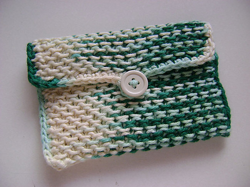 Chinese Waves Pouch