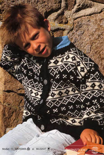 s2-11 Jacket with pattern