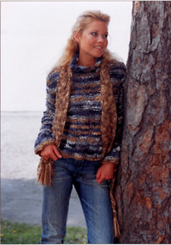 75-8 Pullover and scarf