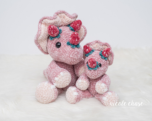 Strawberry Tanner the Triceratops