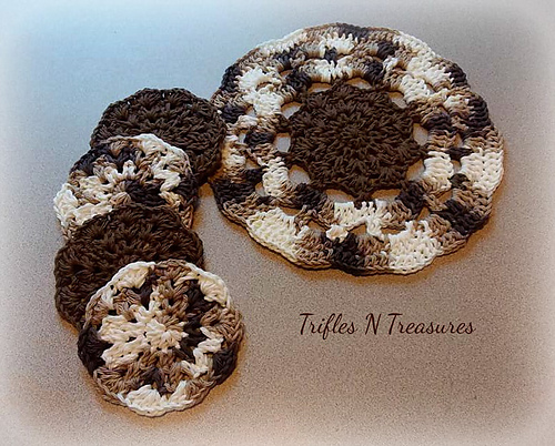 Cotton Placemat & Coasters Set